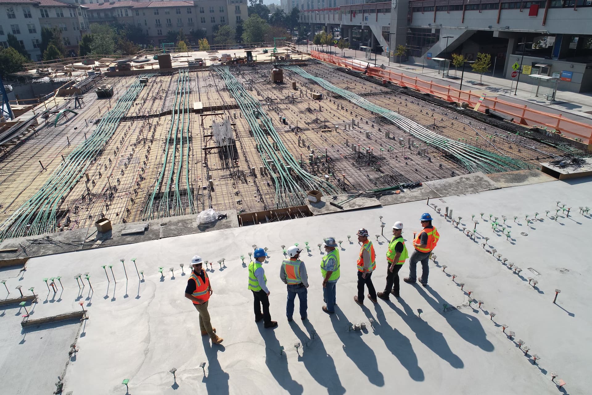 Construction site and engineering