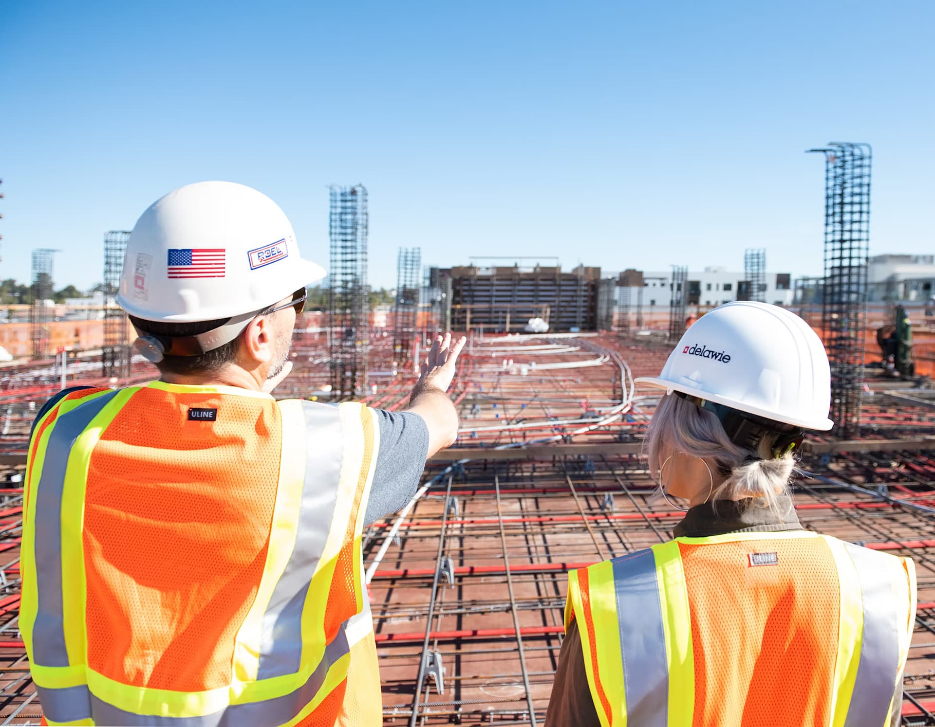 Construction and engineering team collaboration